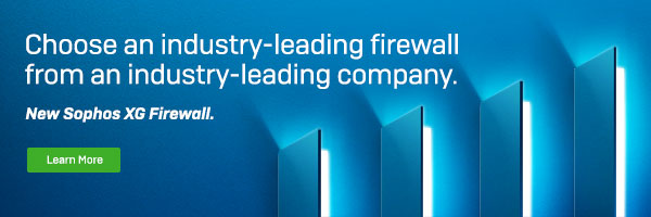 Choose an industry-leading firewall from an industry-leading company. New Sophos XG Firewall - Learn More